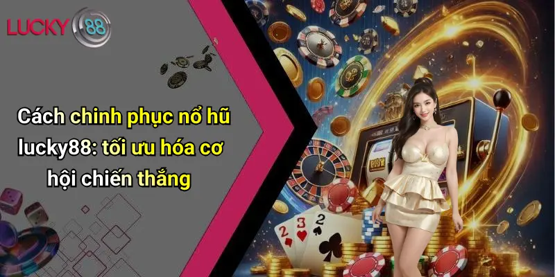 Cách chinh phục nổ hũ lucky88: tối ưu hóa cơ hội chiến thắng
