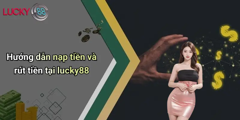 Hướng dẫn nạp tiền và rút tiền tại lucky88